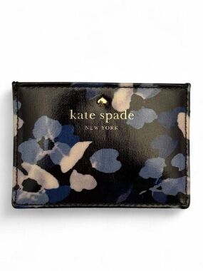kate spade Floral Card Holder